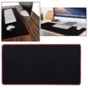 Large Mouse Pad, 600mmx300mm in Gaming Mouse Mat, Waterproof and Non-Slip Desktop Pad for Computer Keyboard,Black,XL - Image 3