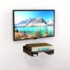 Set top Box Stand | WiFi Router Holder Wall Shelves | Set Top Box Stand Wall Mount Shelf, DVD DTH Wall Holder, Wi-Fi Router, Set up Box Shelf - Image 4